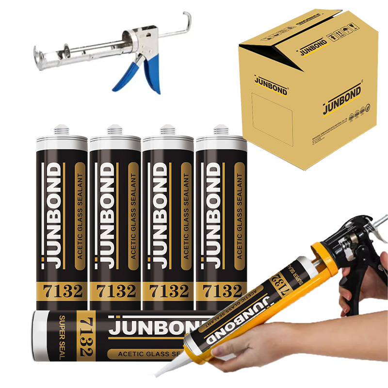 Building Materials Window Glass Repair Silicona Acetic Acetoxy Silicone Sealant for Small Fish Tanks