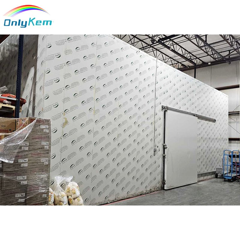 Sandwich Panel Cold Storage Cool Chamber Room with Condensing Refrigeration Unit