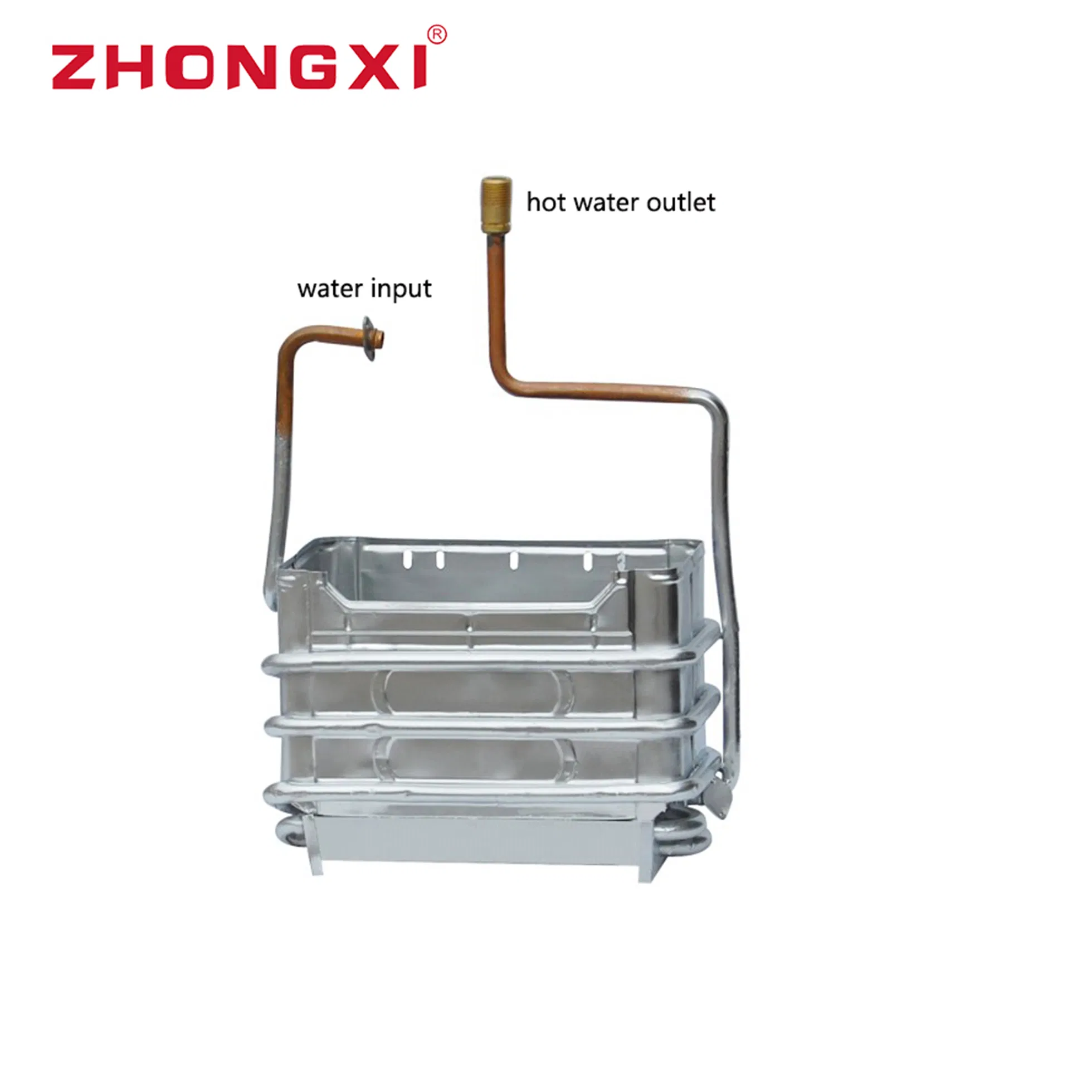 Портативный газовый проточный водонагреватель 6 л