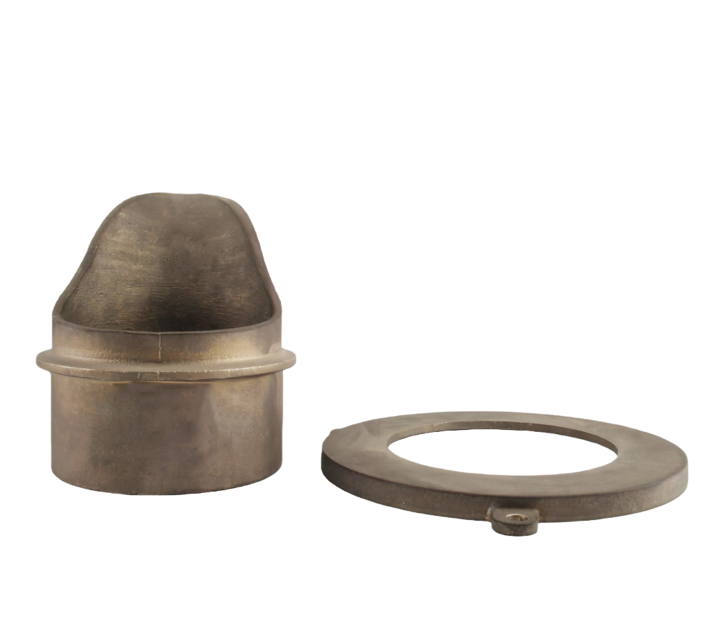 No-Hub Nickel Bronze Water Drainage Nozzle