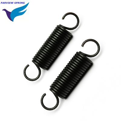 Farview Processing and Production of Double Hook Extension Springs Powerful Mechanical Extension Springs, Stainless Steel Springs