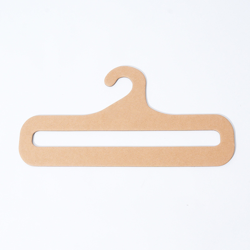 Paper Hanger Adult Model Environmentally Friendly Recyclable Plus Cardboard Hanger Kraft Paper Color Hanger Paper