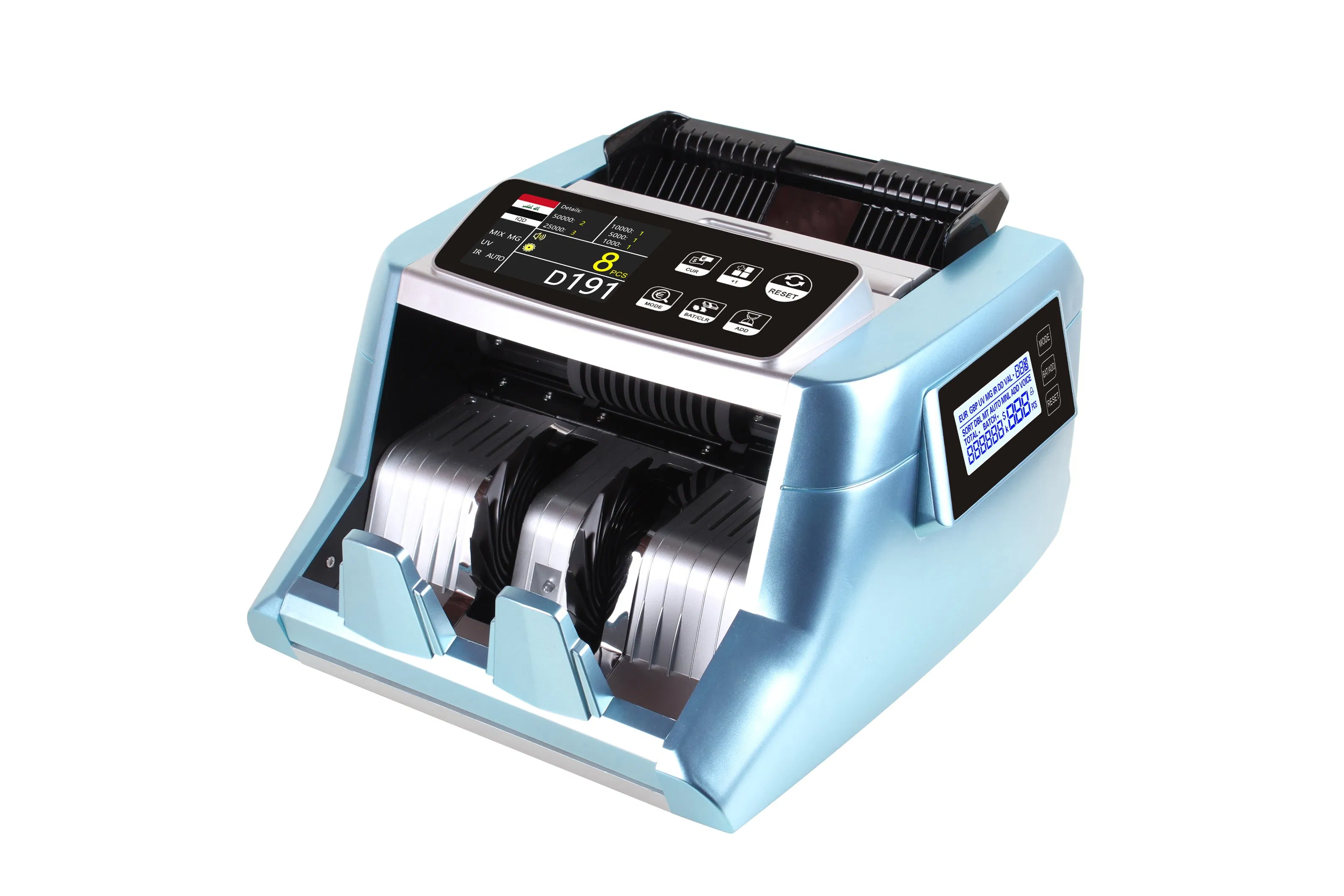 Al-7000 Touch Panel Cfa/Xof/Xaf Counterfeit Money Detector Banknote Counter