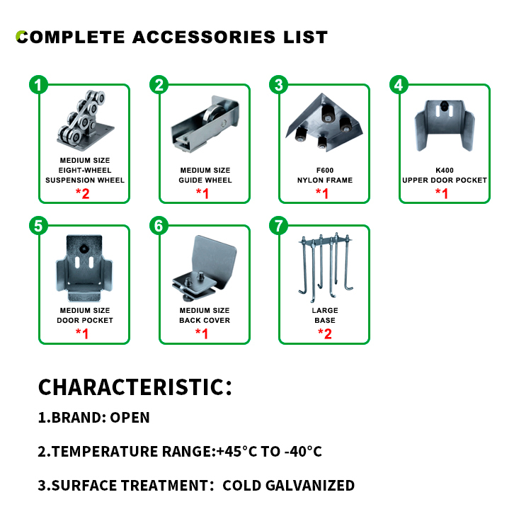 Kit for Sliding Gates with Track. Heavy Duty 8 Gate Wheels for Sliding Gate Cantilever Gate Rollers.