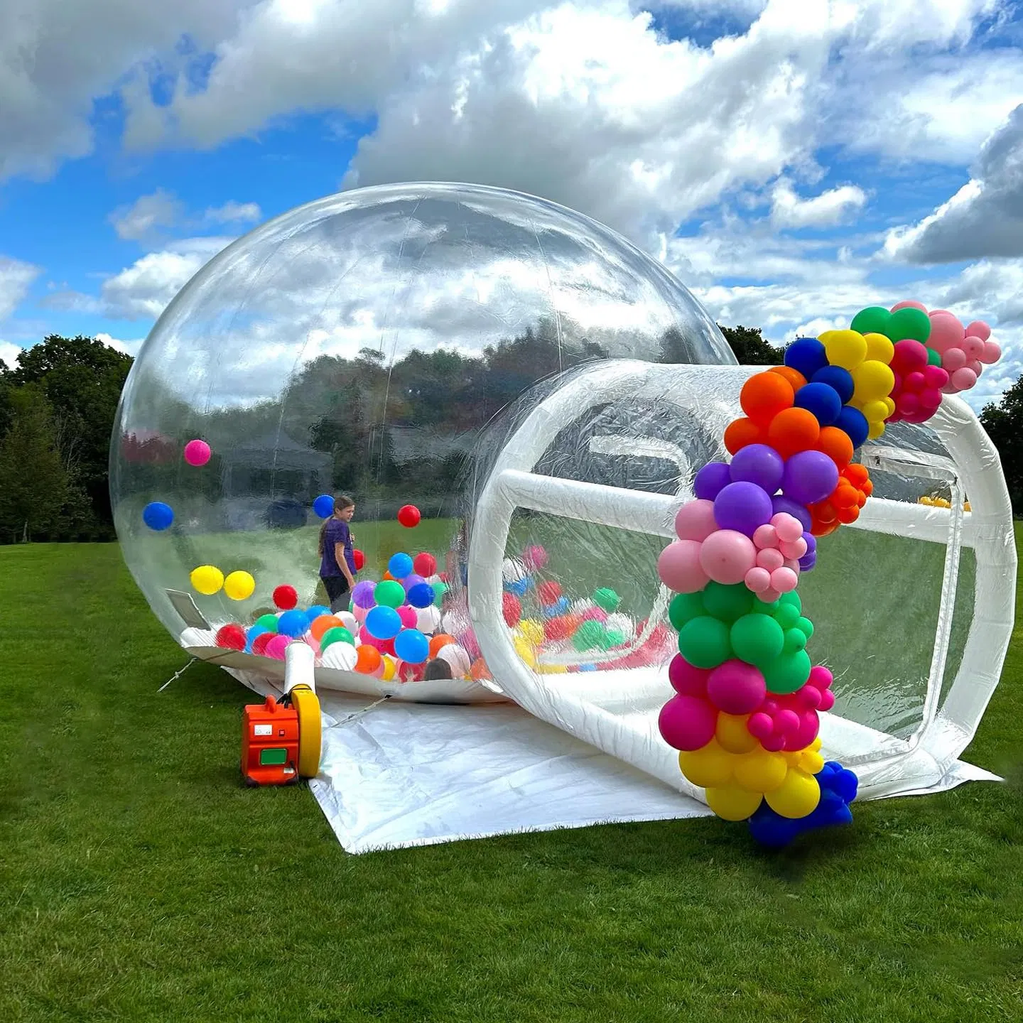 Cheap Commercial Grade Bubble Balloon House PVC Bubble Tent for Kids Birthday Party Weddings