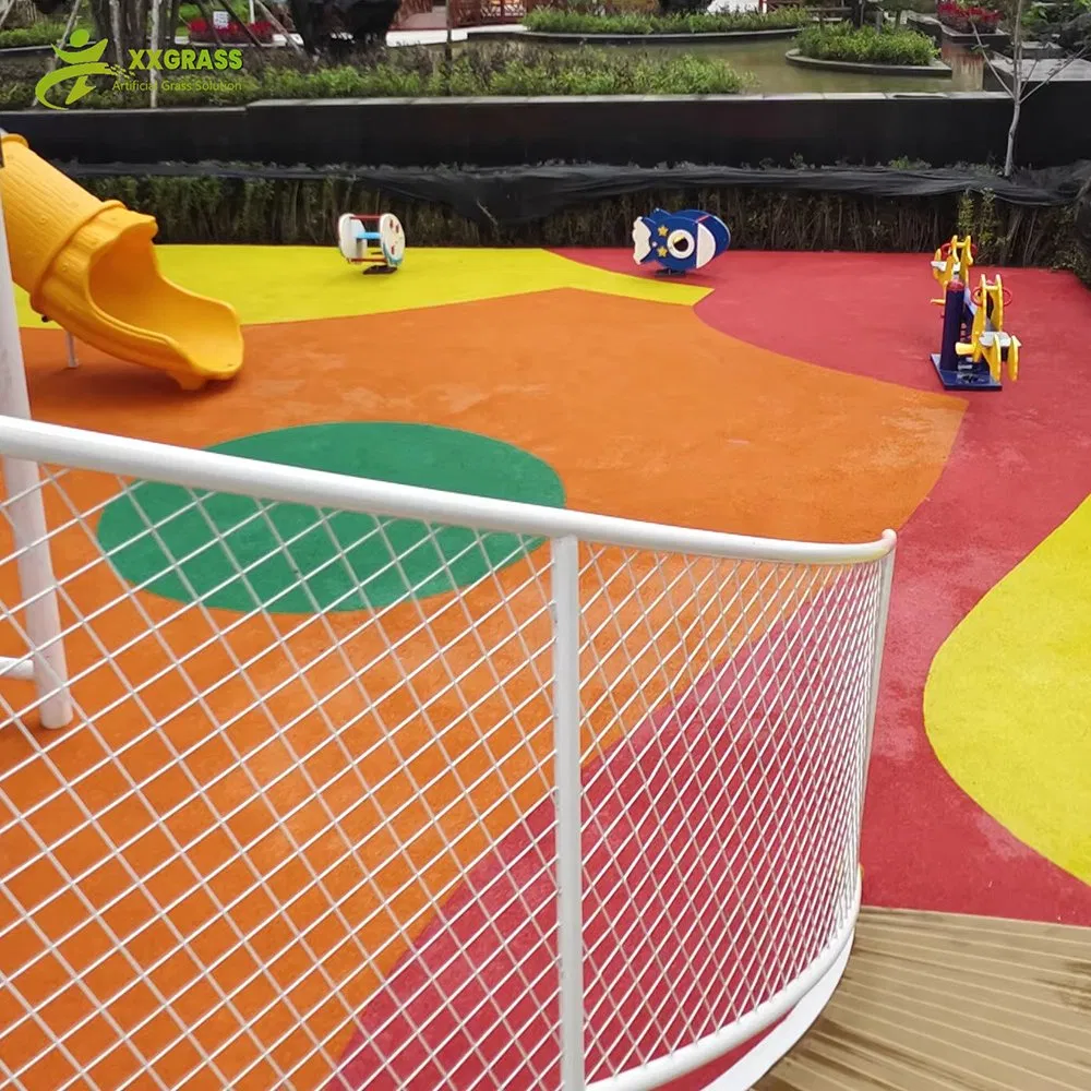 Best Quality EPDM Rubber Granules Colorful Elastic Flooring for Outdoor Playgrounds