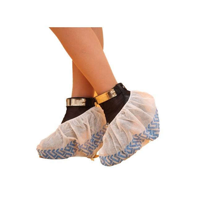Nonwoven Machine Made China Disposable PP+PE Overshoes One Time Use