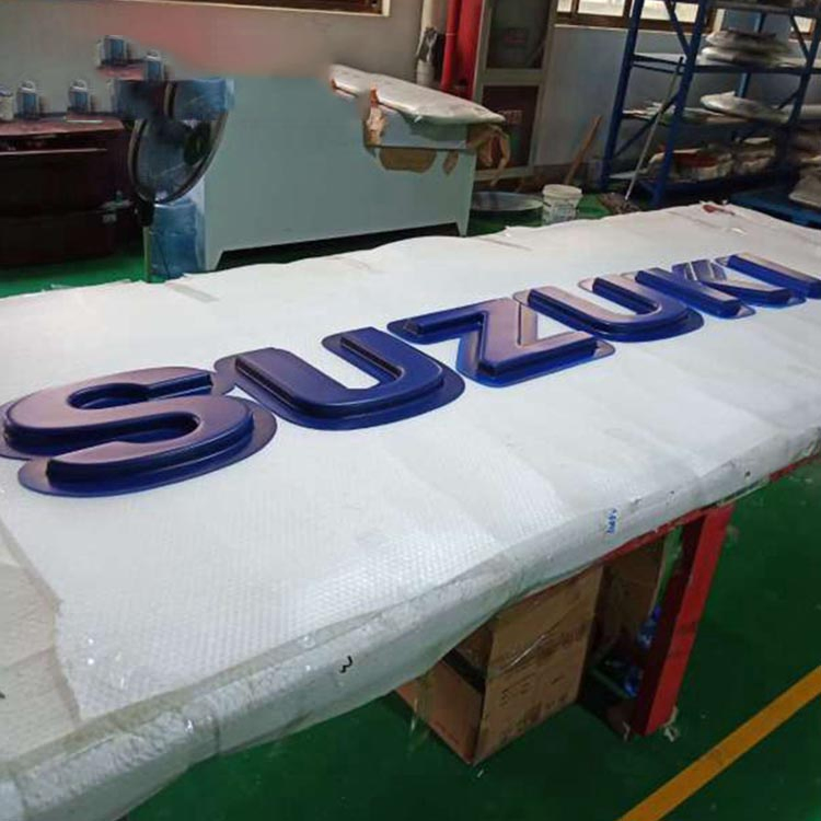 Customized Economic Sign Plastic LED Backlit Front Lit Illuminated Letter