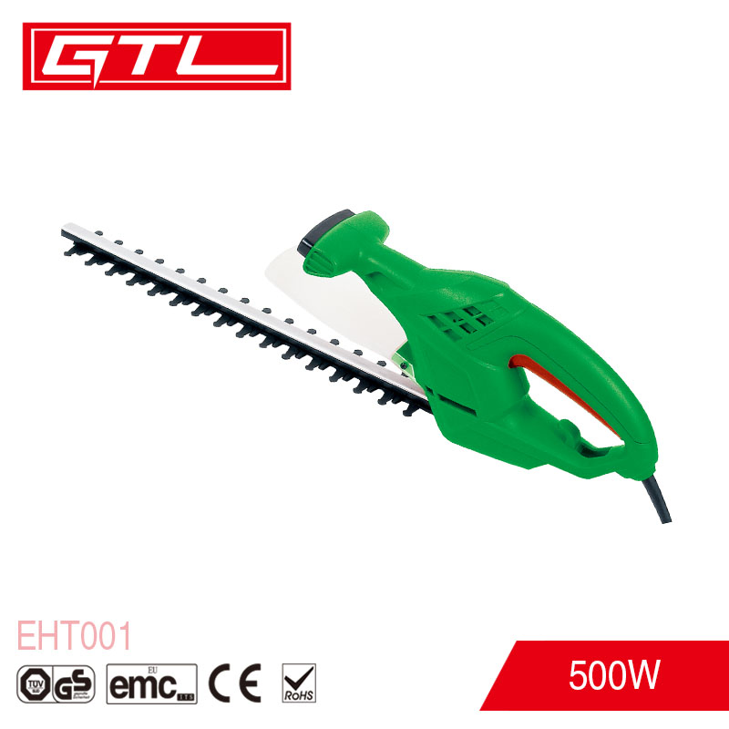Hand Held Home Garden Power Tools Electric Garden Yard Trimmer 500W Electric Hedge Trimmer (EHT001)