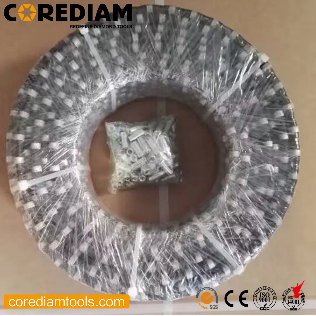 High Efficiency 11.0mm Concrete/Reinfoced Concrerte Diamond Wire/Diamond Tool