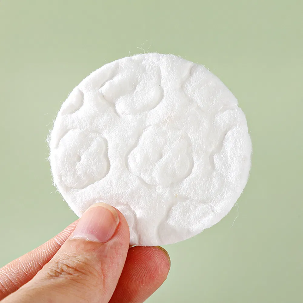 80 PCS Facial Cotton Pads - Makeup Removal & Skincare for Home Use