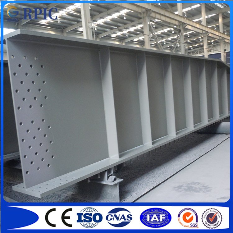 Light Welded Steel Column H Shape Steel Beam Q235B/Q345