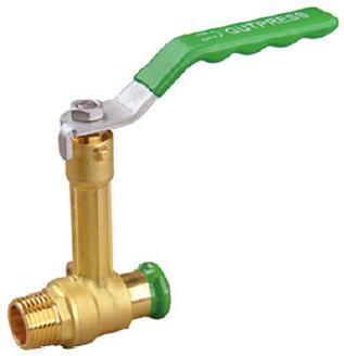 Пресс-фитинг шаровой кран с высоким горлом M-профиль