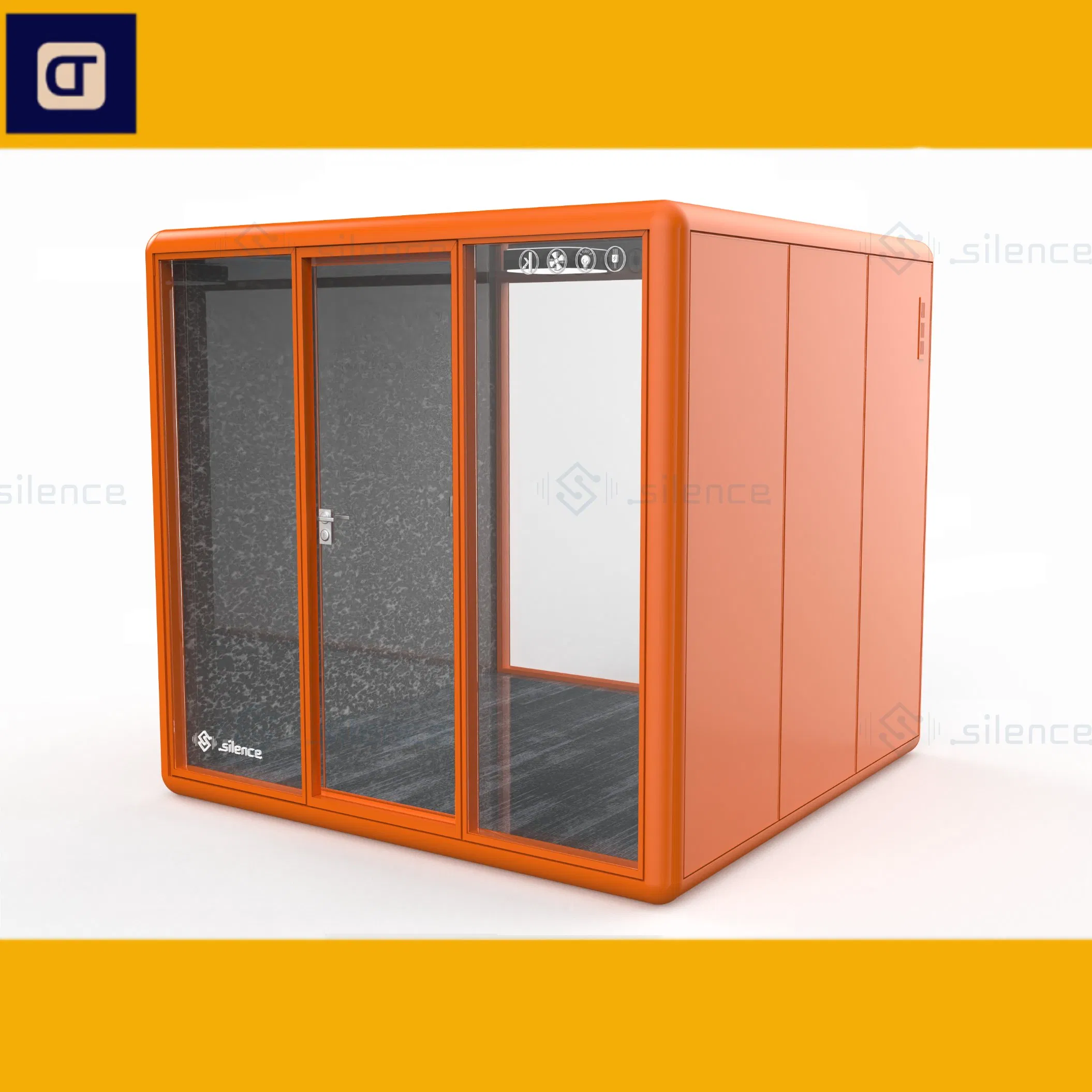 Acoustic Acoustic Silent Pod - High-Performance Soundproof Room for Quiet Workspaces - High-Performance Soundproof Room for Quiet Workspaces