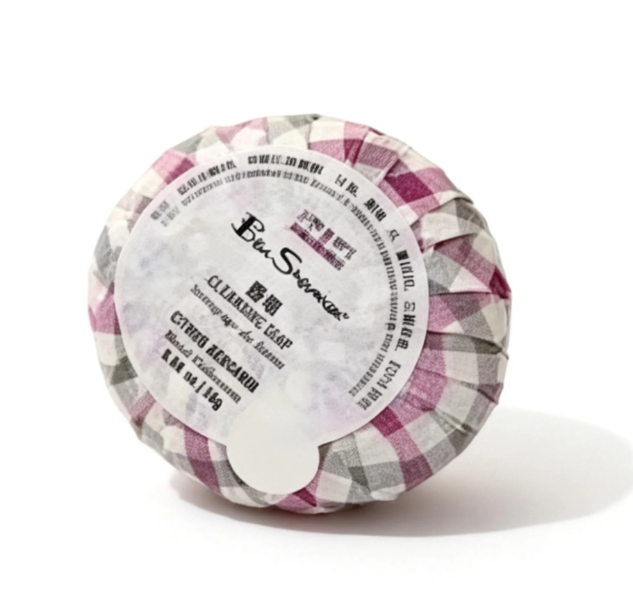 25g Round Hotel Guest Soap in Paper Wrap with Custom Label