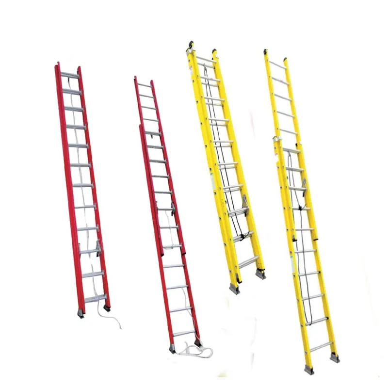 6m Height FRP Light Weight Ladder Extension Fiberglass Ladder / Step Ladder