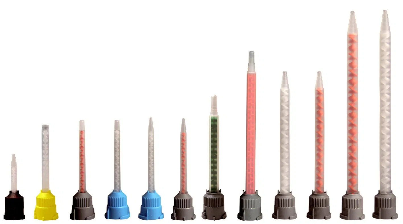 Одноразовый статический смеситель HJ-BX516S для двухкомпонентных систем