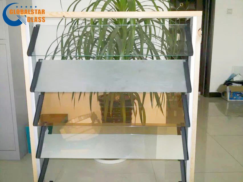 3mm, 4mm, 5mm 6mm Clear/Bronze/Gray and Tinted Louver/Louvre Glass for Windows/Bathroom/Decoration