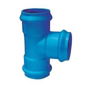 Epoxy Coated All Flanged Tee Ductile Iron Pipe Fitting