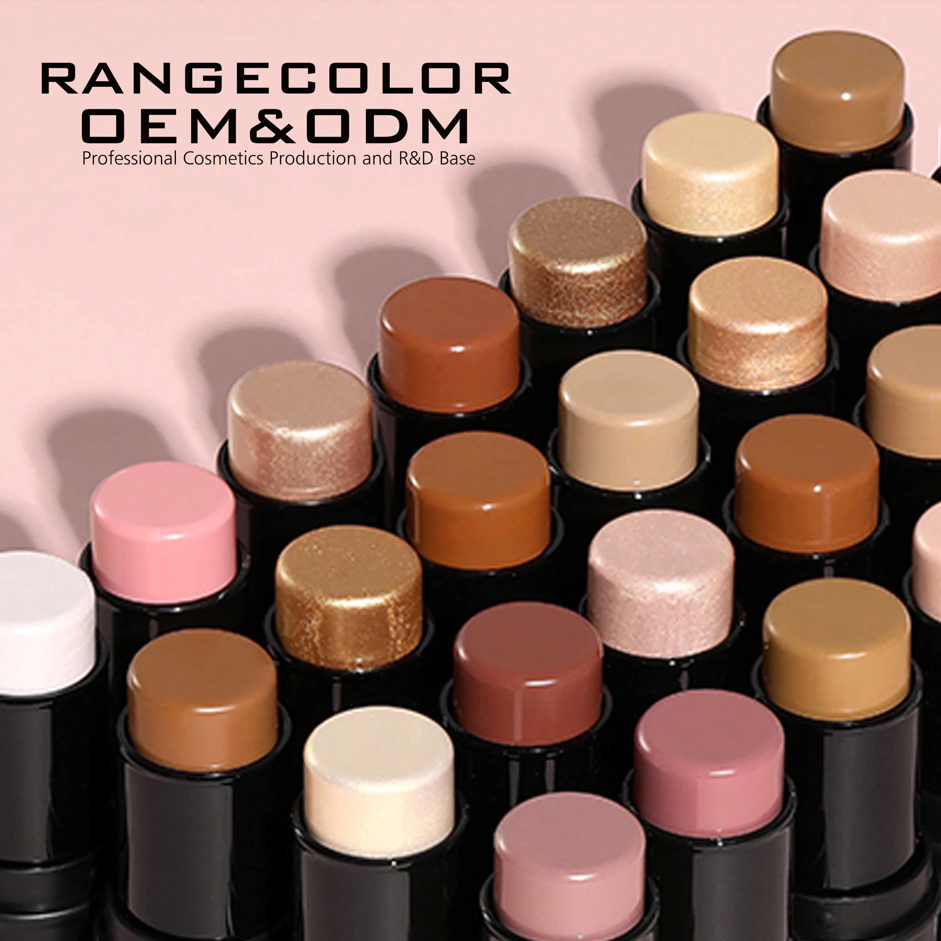 OEM Multi-Use Cream Stick Can Used as Contour&Highlighter&Blush with Longlasting and Water Proof Function