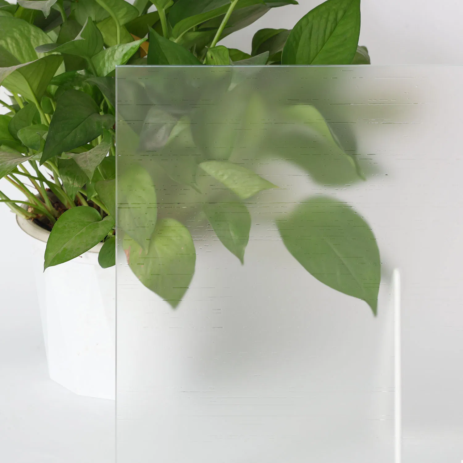 Stylish Matte Surface Glass for High-End Furniture Glass Designs