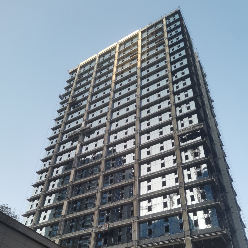 Fashionable Panoramic Lighting Glass Curtain Wall System