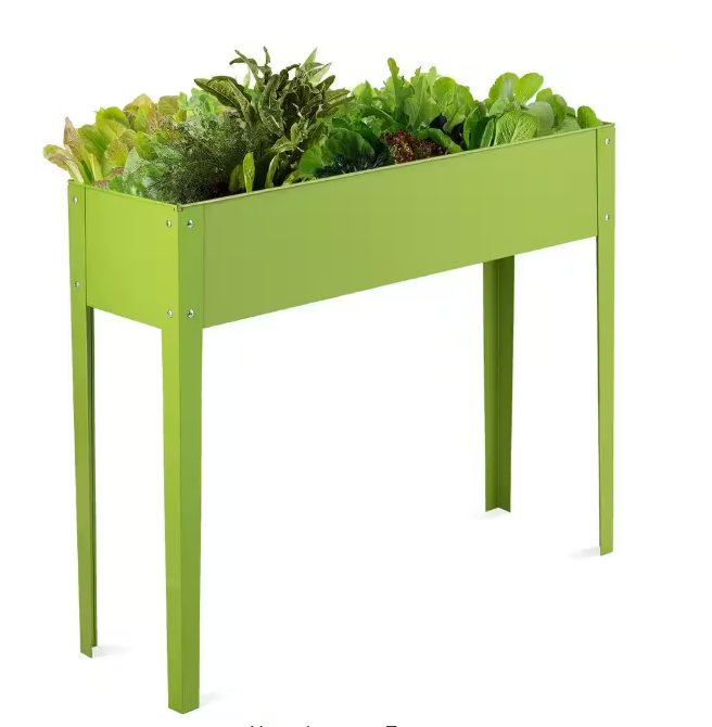 Ящик для растений металлический оцинкованный Патио