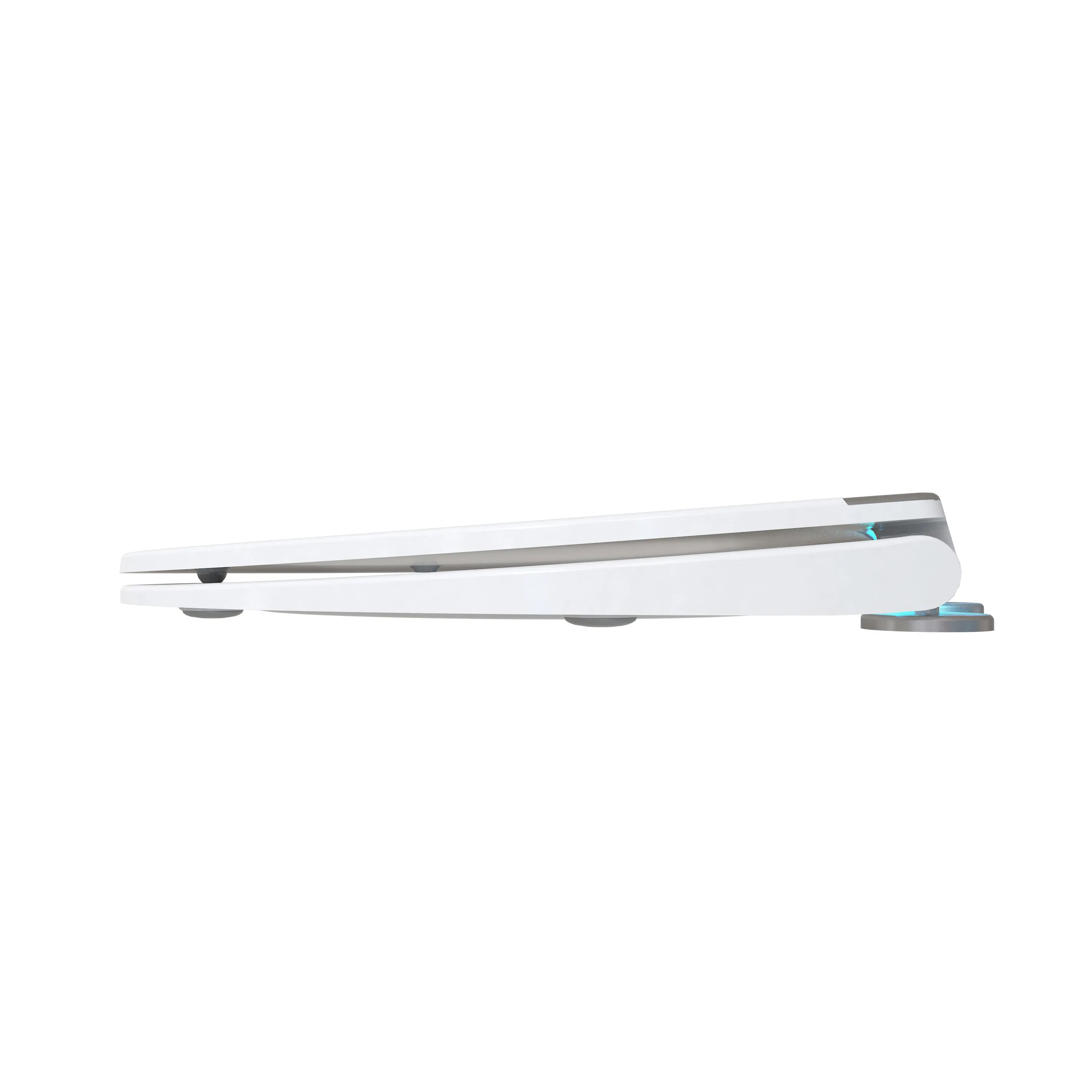 Modern Luminous Urea Soft Close Thin Toilet Seat with Sensor of Light and Sound