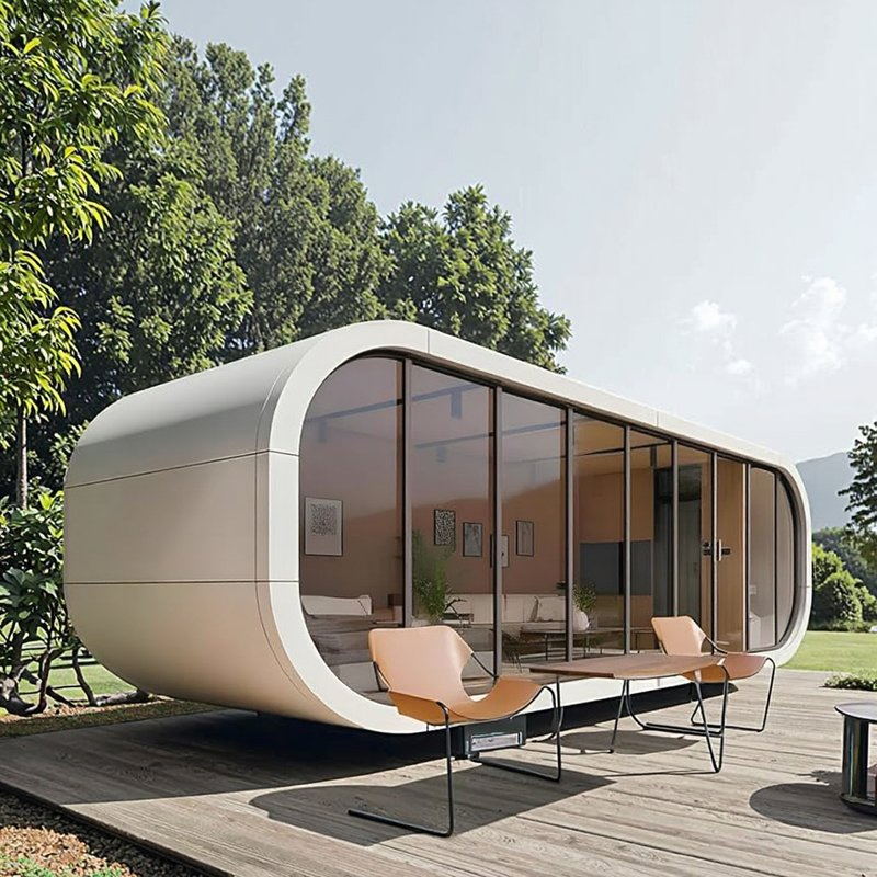 Bespoke Steel Capsule House Design Custom Made to Your Specifications