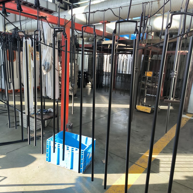 Wrought Iron Powder Coated 5/8" Round Straight Hollow Baluster