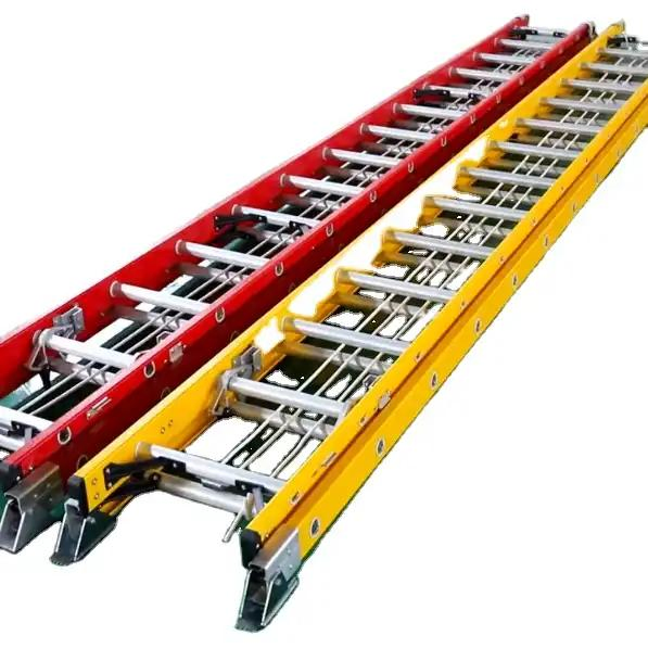 High Quality Strong Fiberglass Extension Ladders