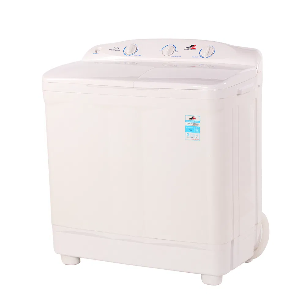 Customized 8kg All-White Twin Tub Top Loading Semi-Automatic Washing Machine Laundry Equipment Lavadora