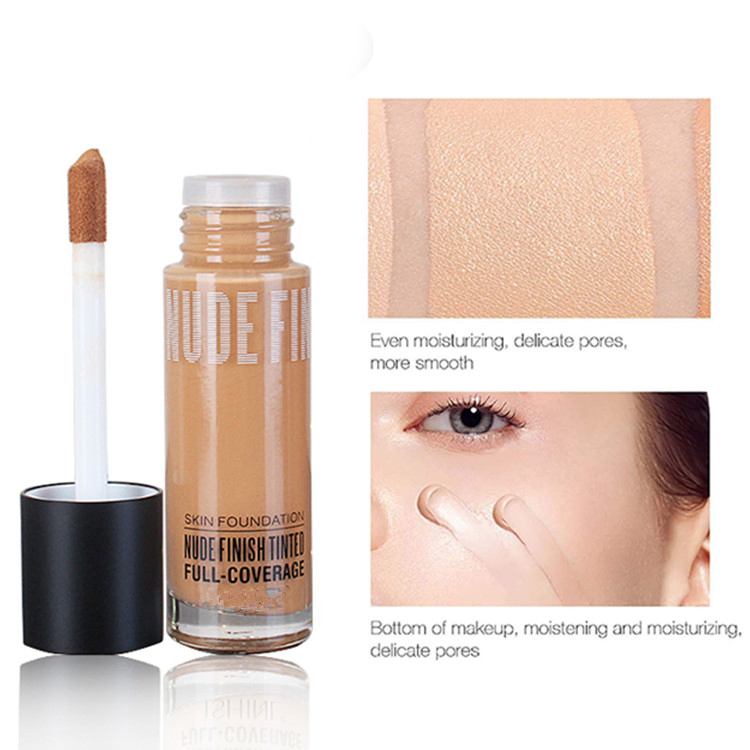 Private Label Matte Finish Long Lasting Liquid Vegan Foundation