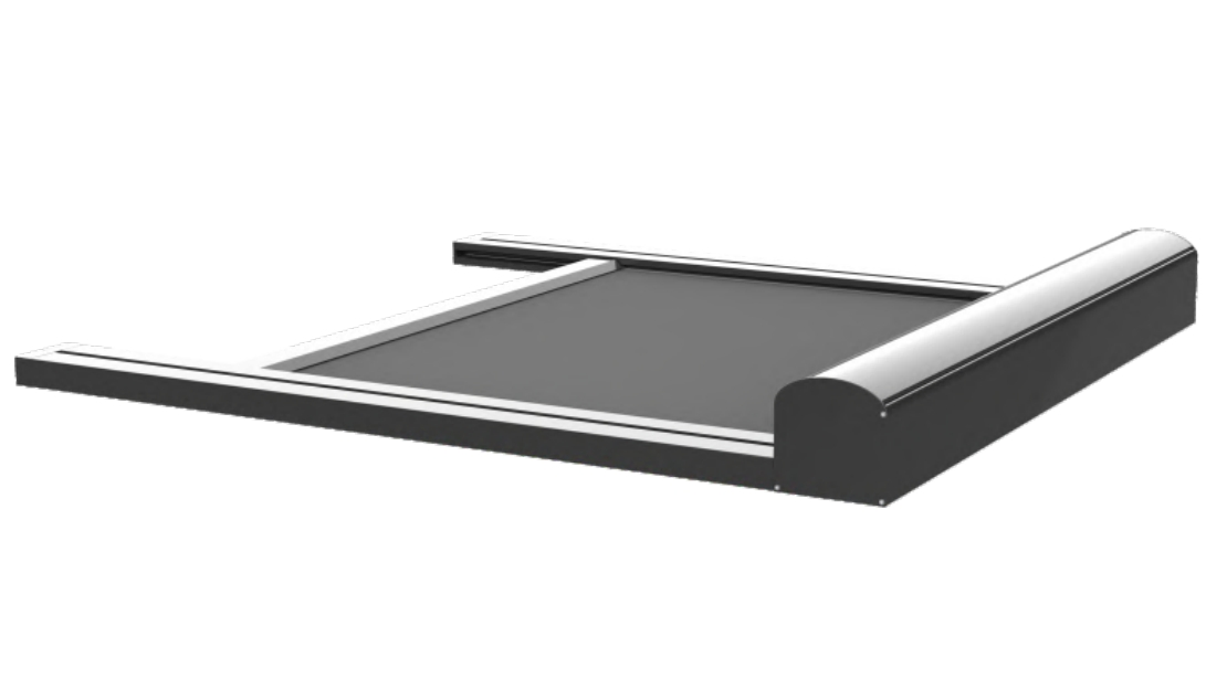 Sr150 Outdoor Skylight Motorized Windproof Awning Roller System