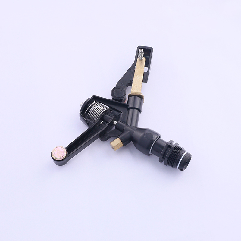 360 Degree Rotatable Single Double Hole Adjustable Plastic Rainbird Spinkler for Irrigation System Rain Gun Sprinkler