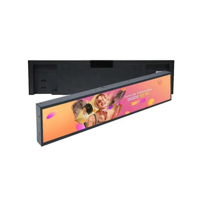 Вытянутый LED-бар для рекламы с Wi-Fi и Android 11