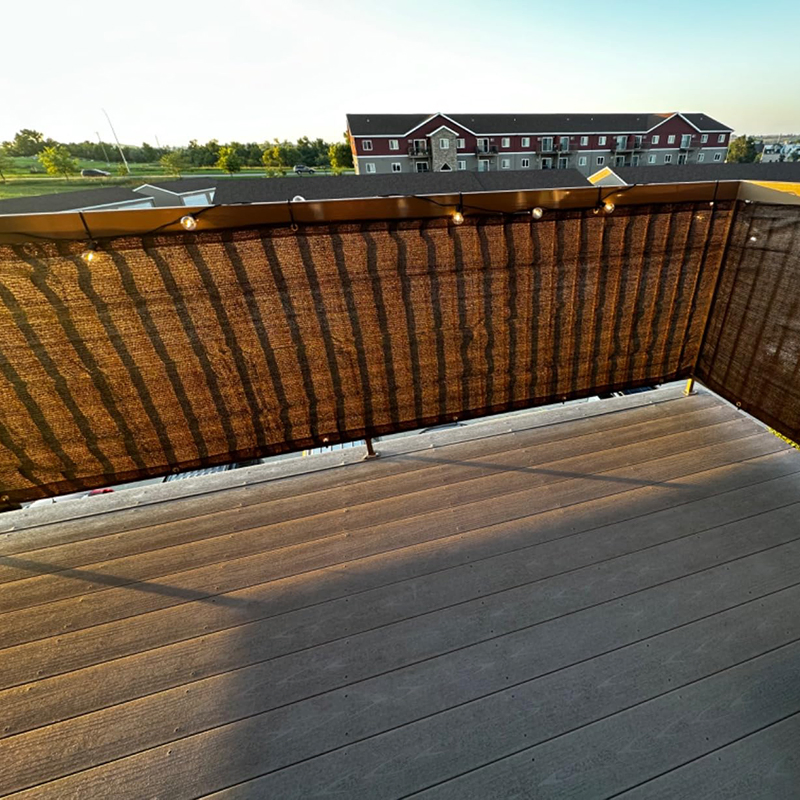 Top-Quality Dustproof Colorful Versatile Balcony Net for Shade Privacy and Safety
