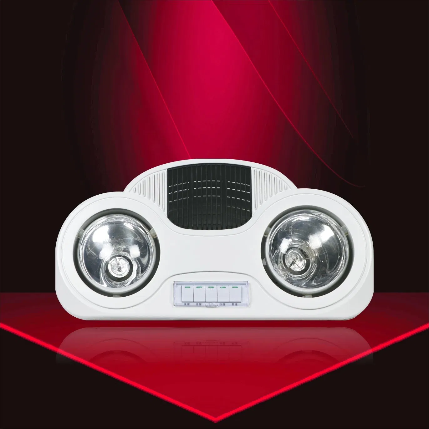 Bathroom Heater with Light and Warm Air Function