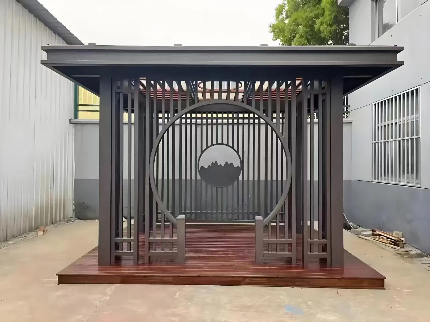 Motorized Extendable Retractable Tempered Glass Sunroom for Villas