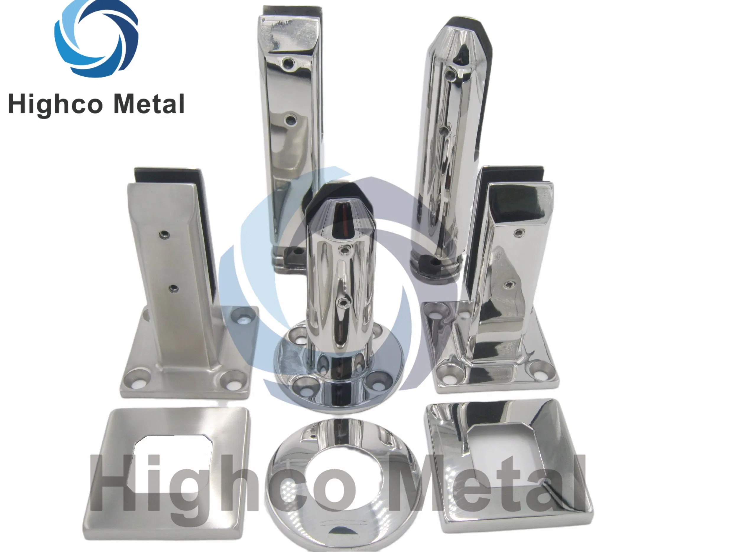 Stainless Steel Glass Balustrade Stair Glass Railing Handrail