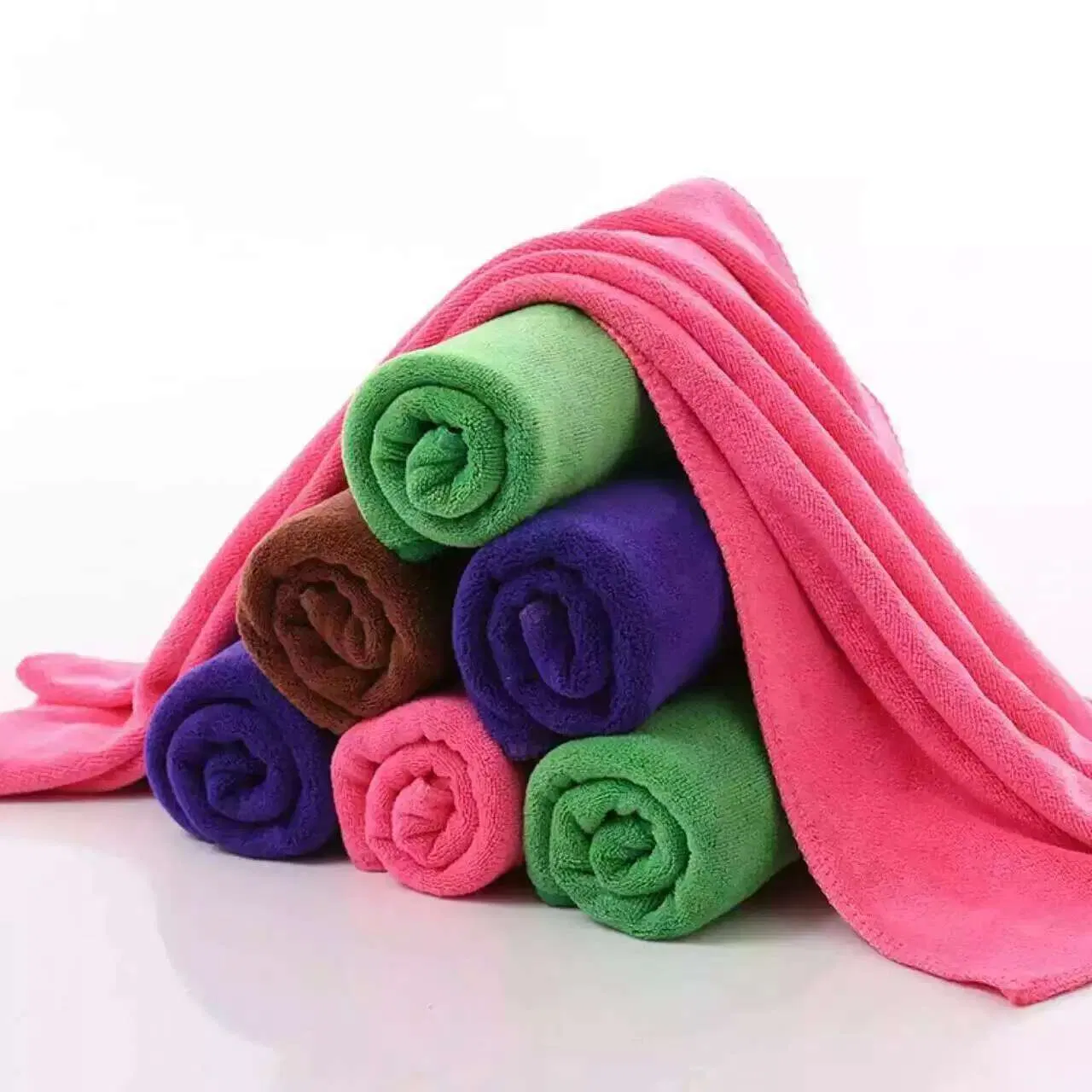 Microfiber Water-Absorbent Lint-Free Housekeeping Cleaning Special Thickened Wipes Car Towel