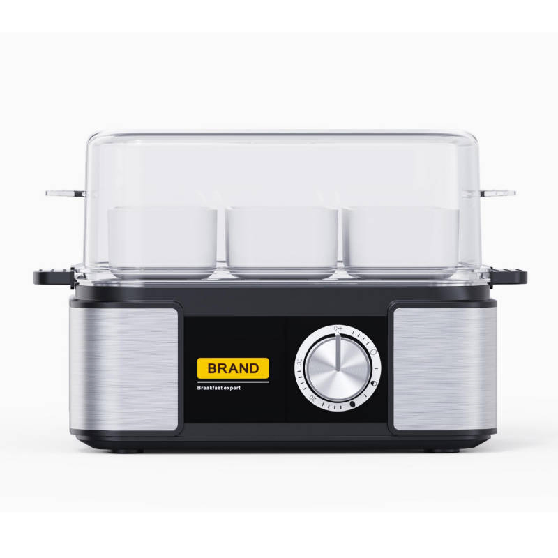 6-Egg Electric Egg Cooker with Timer and 400W Power
