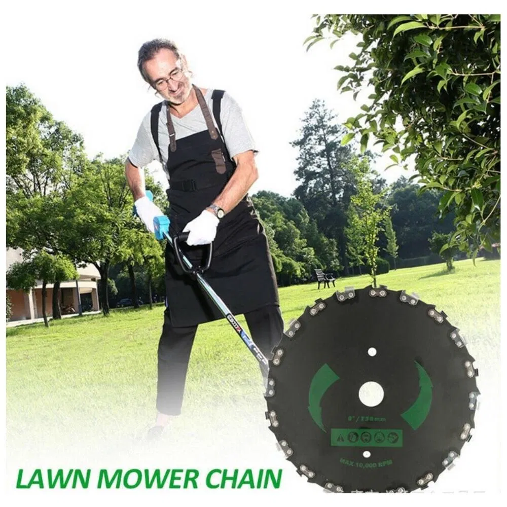 High Carbon Steel Chainsaw Teeth Blade Head for Brush Cutter Trimmer Wyz21138