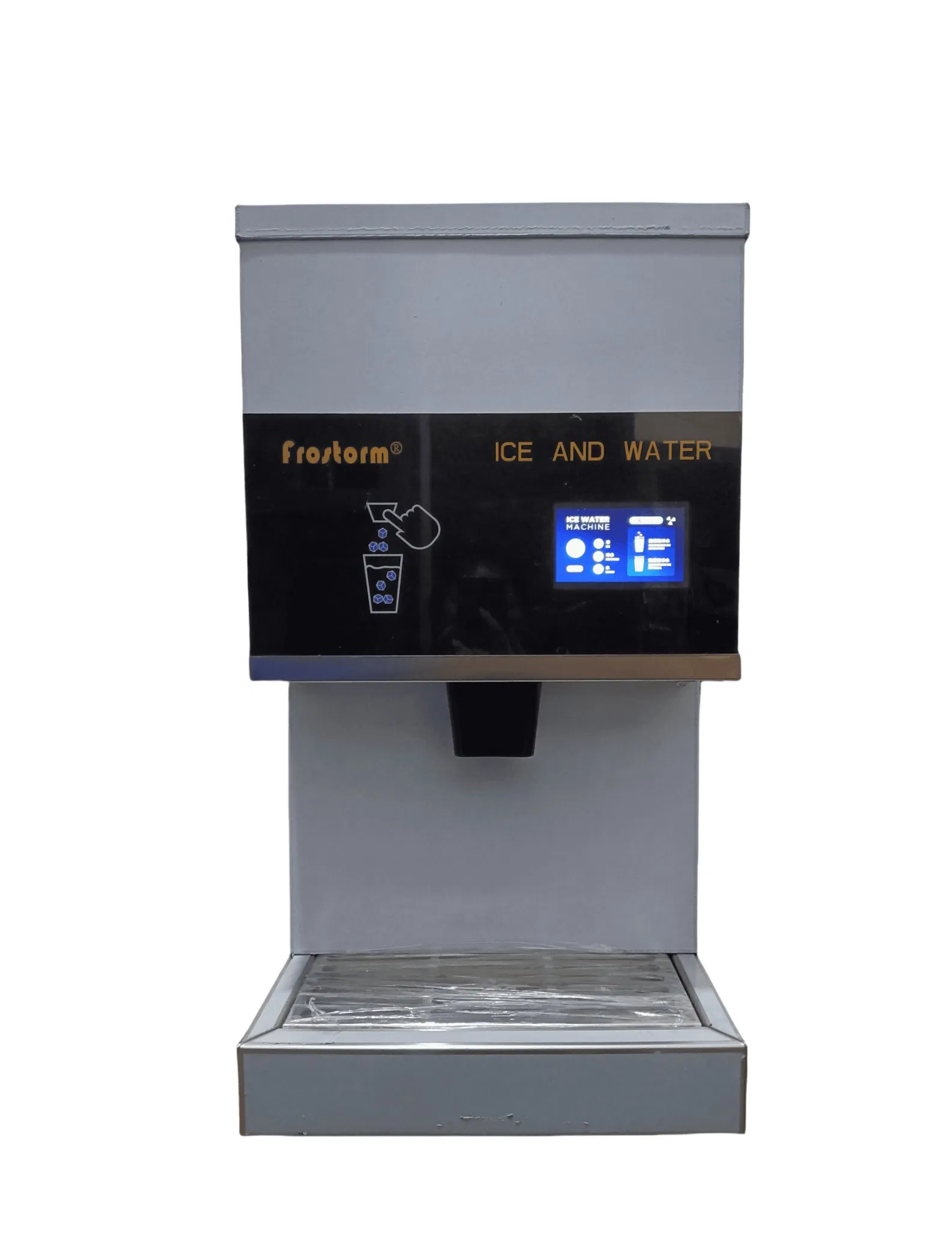 Hot Sell Easy to Clean Commercial Ice Maker with Storage Ice Dispenser