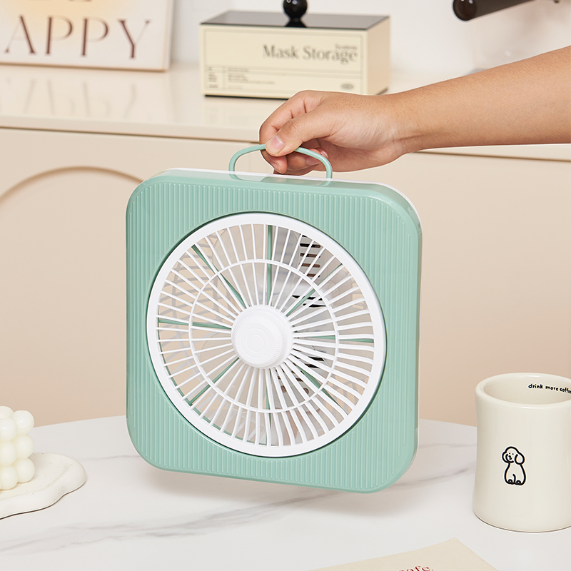 9 Inch Compact Electric Box Fan for Home Use FC03-200
