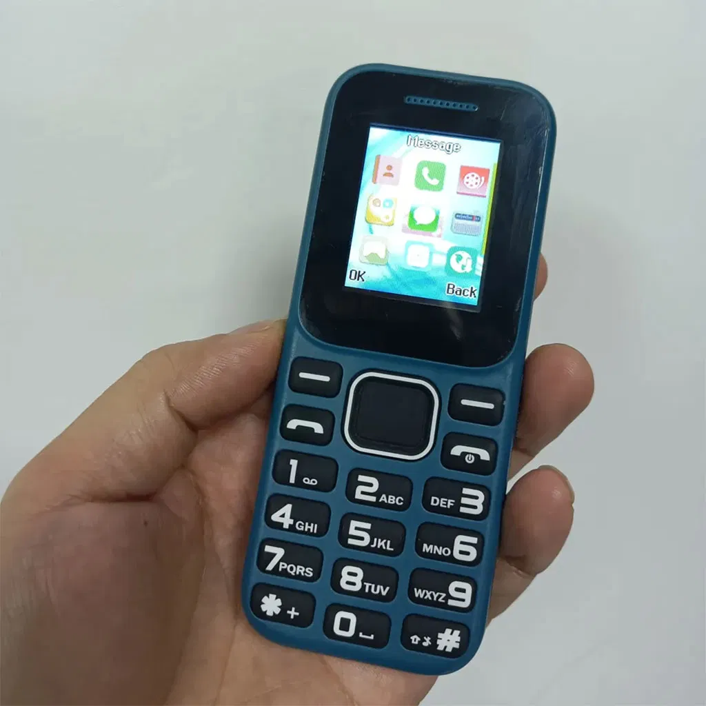 Бюджетный кнопочный телефон GSM 2G с долгим временем работы