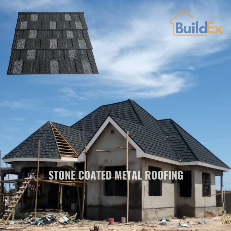 China Factory Whosale High-Quality 0.35mm Colored Stone Coated Metal Roof Bond Shingle Tile Roofs