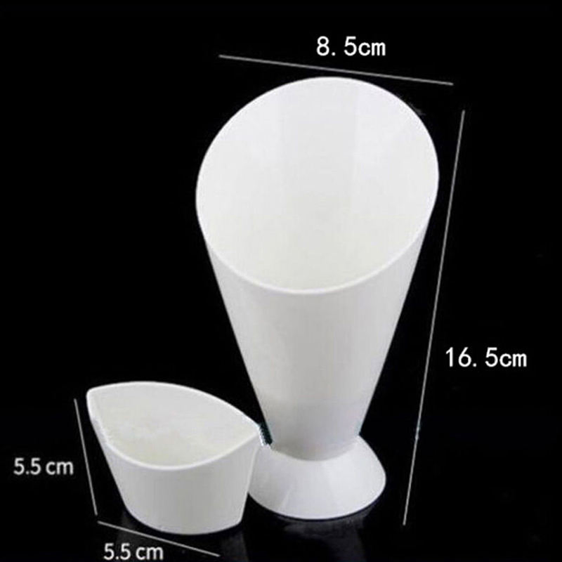 2 in 1 Fries DIP Fry Sauce Holder Dipper Cone Cup Snack Finger Food Party Bowl French Fry Cone Dipping Cups