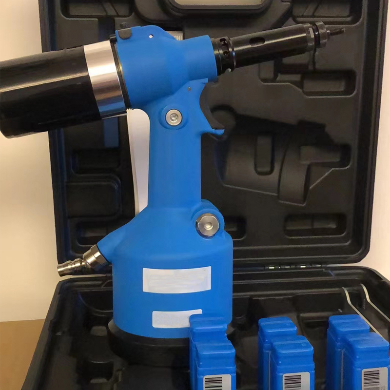 Riveter Pneumatic Nut Rivet Gun for M3-M12 Nut Installation Pneumatic Rivet Nut Tools