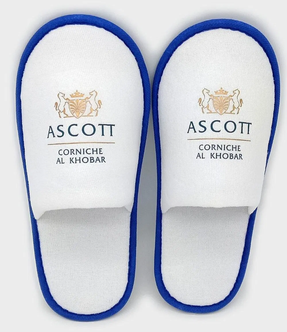 Cheap Polyeaster Neoplane Nap Shiney Poly Velour Terry Disposable Silk Print Mortar Print Mucilage Print Hotel Slipper Hotel Amenities